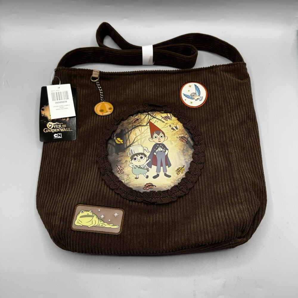 Over The Garden Wall Portrait Corduroy Brown Tote Bag NEW